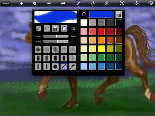 Color Palette Color Palette 500x375 Three Amazing Art Apps for the iPad: A Review and Comparison