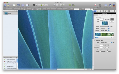Curio Canvas Option Curio Canvas Option 500x313 Curio 6 for Mac: A Limitless Canvas for Creating Ideas