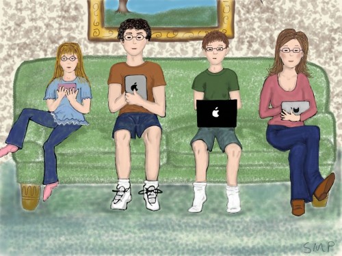 Family Time Brushes 500x375 Three Amazing Art Apps for the iPad: A Review and Comparison