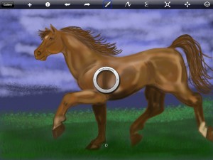 Sketchbook "Puck" Tool Sketchbook Puck Tool1 300x225 Three Amazing Art Apps for the iPad: A Review and Comparison
