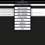 One Notebook App to Rule Them All: Notebooks for iPad Book Actions