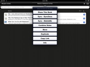 Book Actions Book Actions 300x225 One Notebook App to Rule Them All: Notebooks for iPad