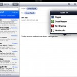 One Notebook App to Rule Them All: Notebooks for iPad Email Import Dialog
