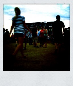 Camera+ Photo: Walking into the Weezer Show