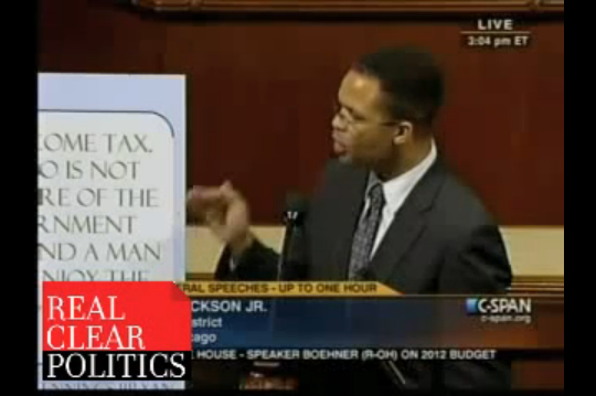 Jesse Jackson, Jr. Blames iPad for All of America's Problems.