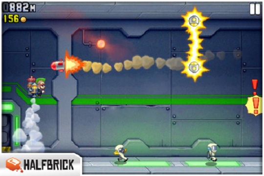 Jetpack Joyride shows Angry Birds the real meaning of flight