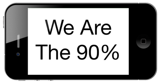 We are the 90%