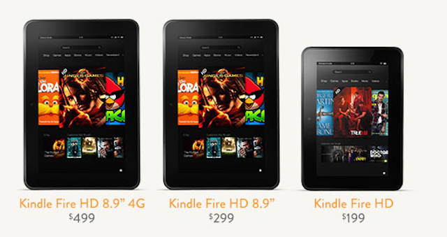 Amazon Introduces Two New Kindle Fires