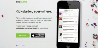 A Kickstarter App For iPhone Is Finally Here!