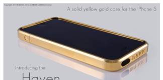 Get This Solid Gold iPhone 5 Case For Only $11,610