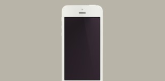 Designers, Looking For A Minimal iPhone Template For Your Mockups?