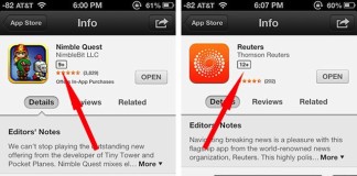 Apple Adds New Age Rating Notification Tags To iOS App Store Descriptions