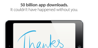 App Store Hits 50 Billion Downloads, Promo Winner Not Yet Announced