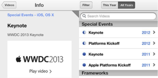 WWDC App Updated With Video Tweaks And Bug Fixes