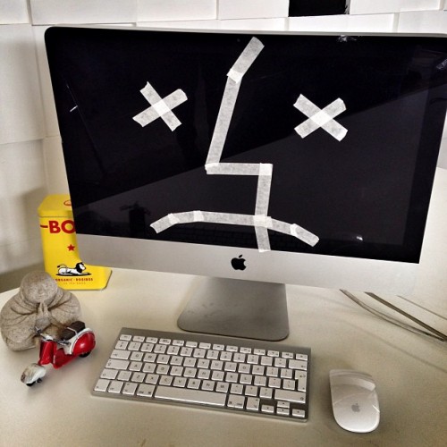 repair cracked imac screen with epoxy repair cracked imac screen with epoxy