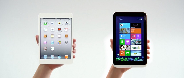 Microsoft Takes Shot At iPad Mini In New Ad
