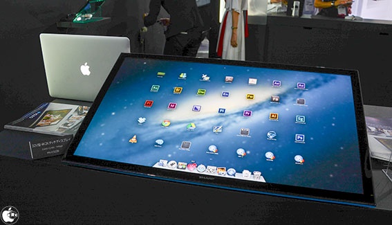 Sharp Announces Mac Compatible 4K Touchscreen Displays