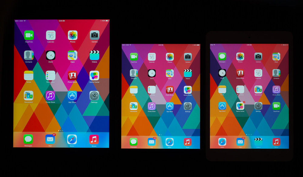 Colors On The iPad Mini With Retina Don’t Look As Good As On The iPad Air
