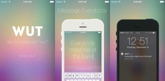 WUT Messaging App For iOS, Communicate With Your Friends Using Push Notifications