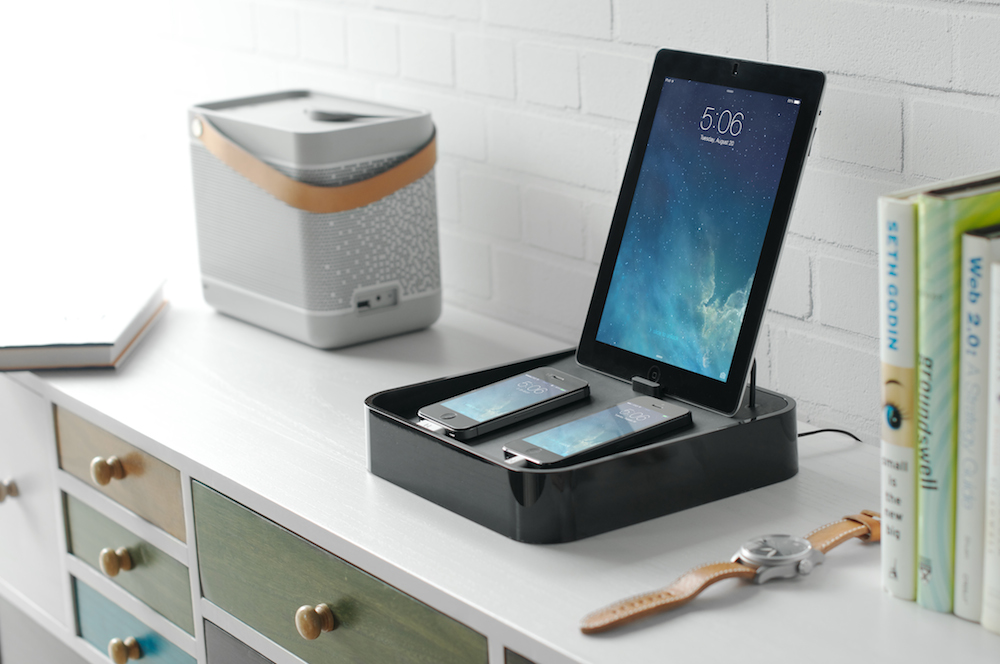 Beautifully Charge All Of Your iOS Devices With The Sanctuary4