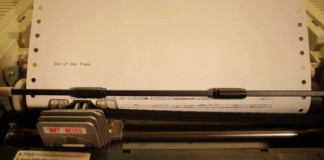 Relive The 1980s And Watch This Dot Matrix Printer Play ‘Eye Of The Tiger’