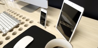 The SlatePro TechDesk Is A Desk Built Specifically For Your Apple Gear