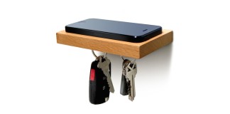 The Plank Gives Your iPhone And Keys A Home By The Door