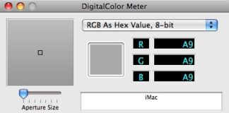DigitalColor Meter: a free color selection tool