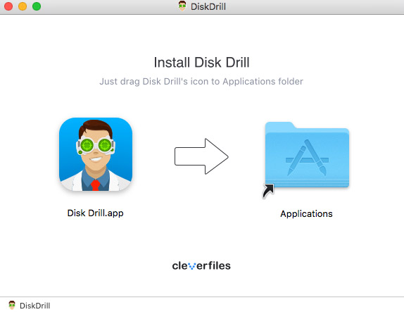 Disk Drill 4 for Mac Install