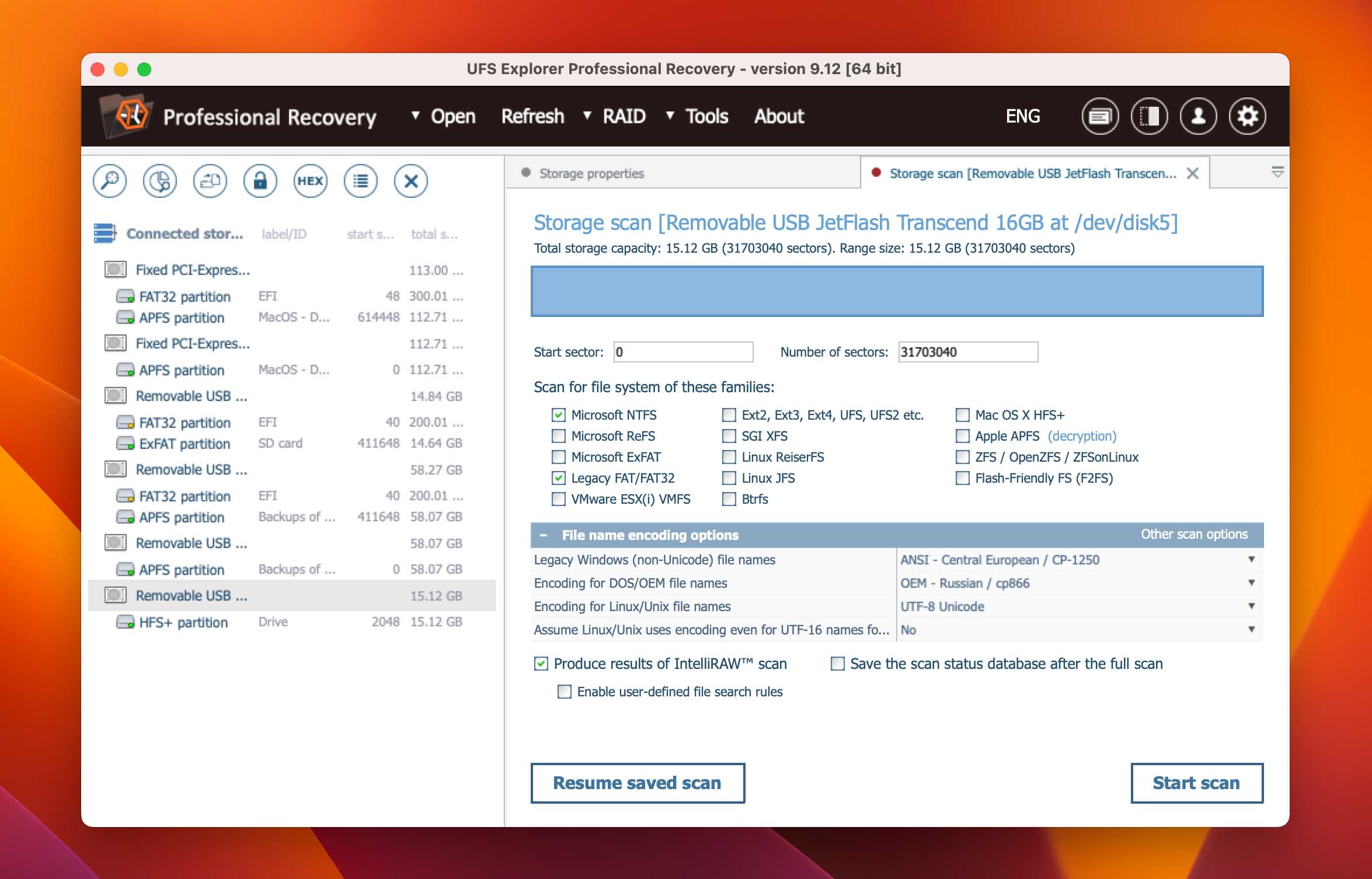 UFS Explorer Professional Recovery for Mac