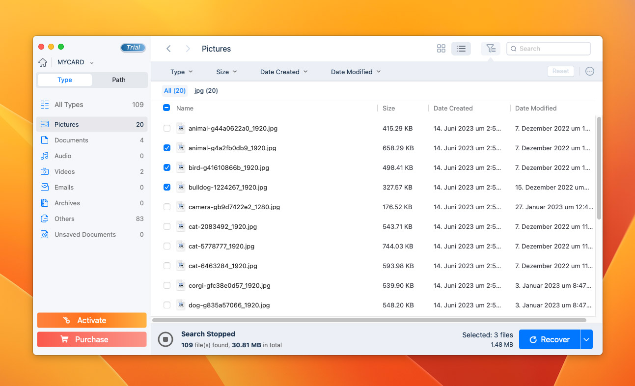 Cisdem Data Recovery for Mac