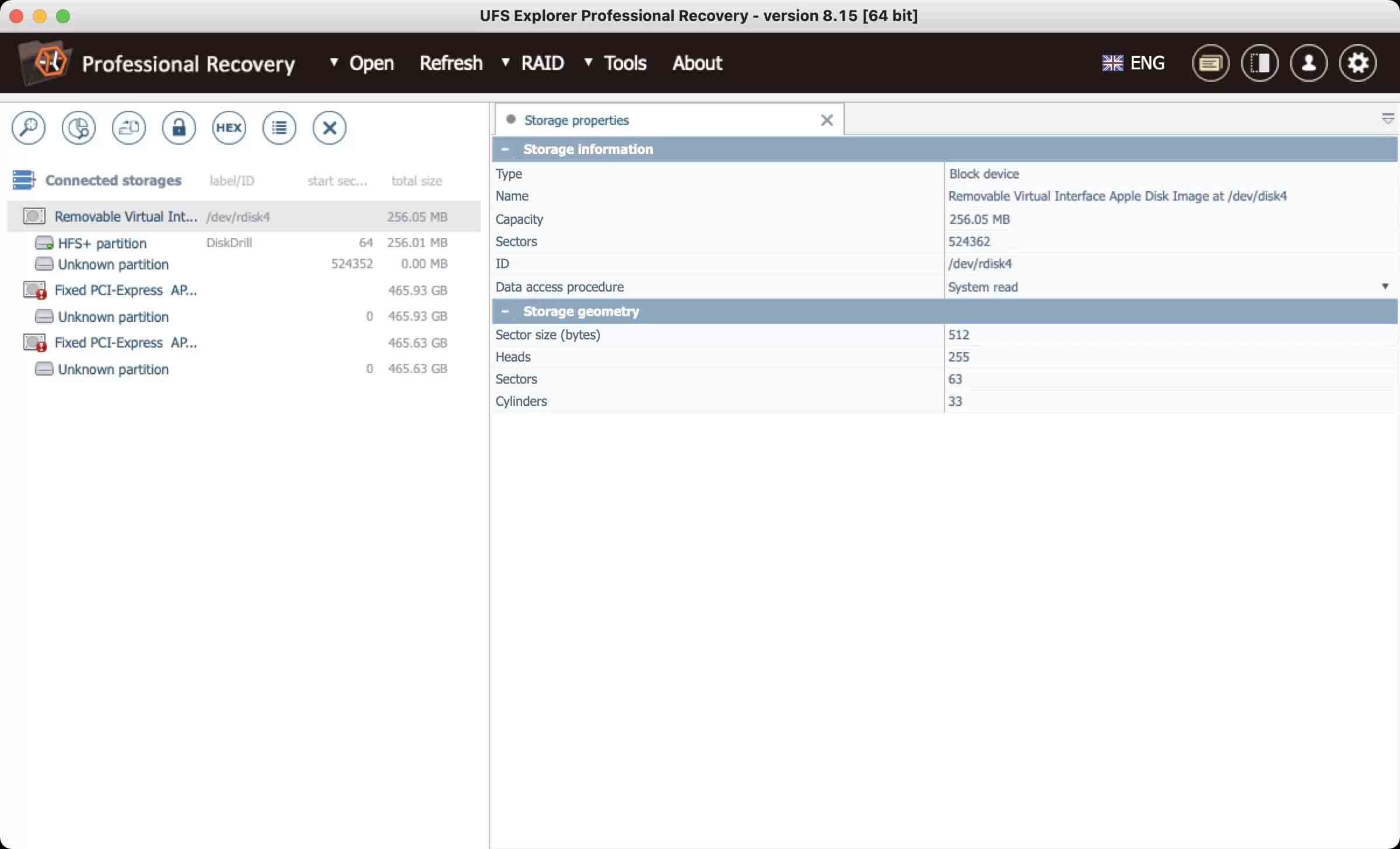 UFS Explorer Professional Recovery