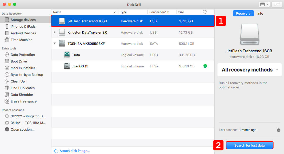 Scan Your Storage Device