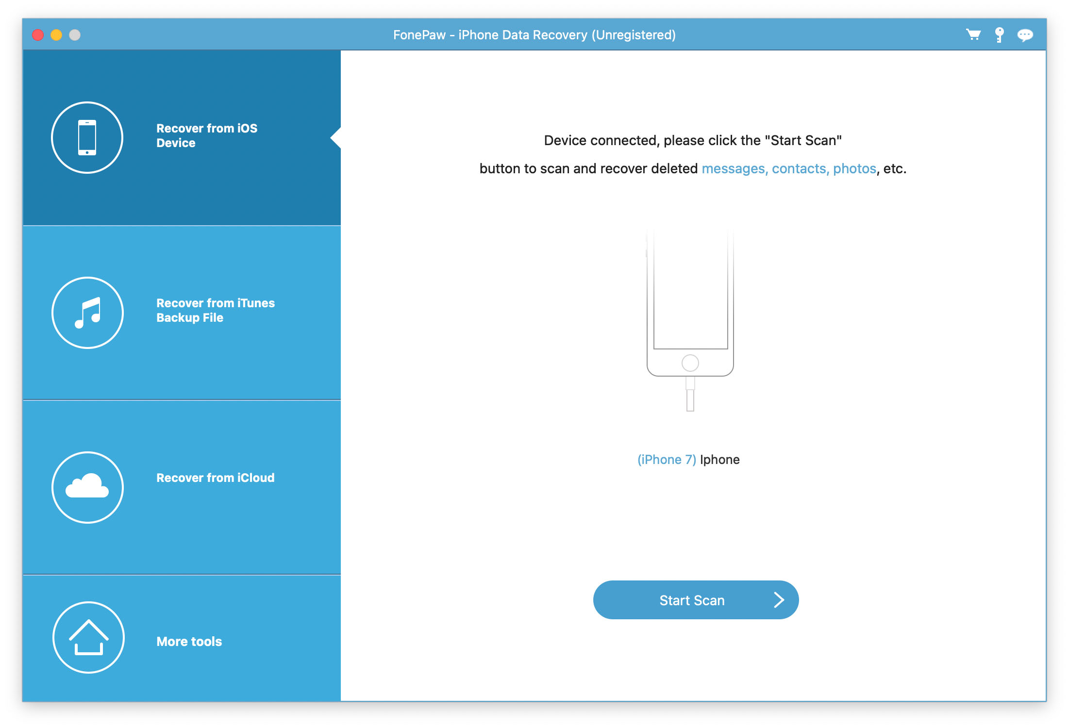 FonePaw iPhone Data Recovery