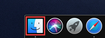Finder in the doc