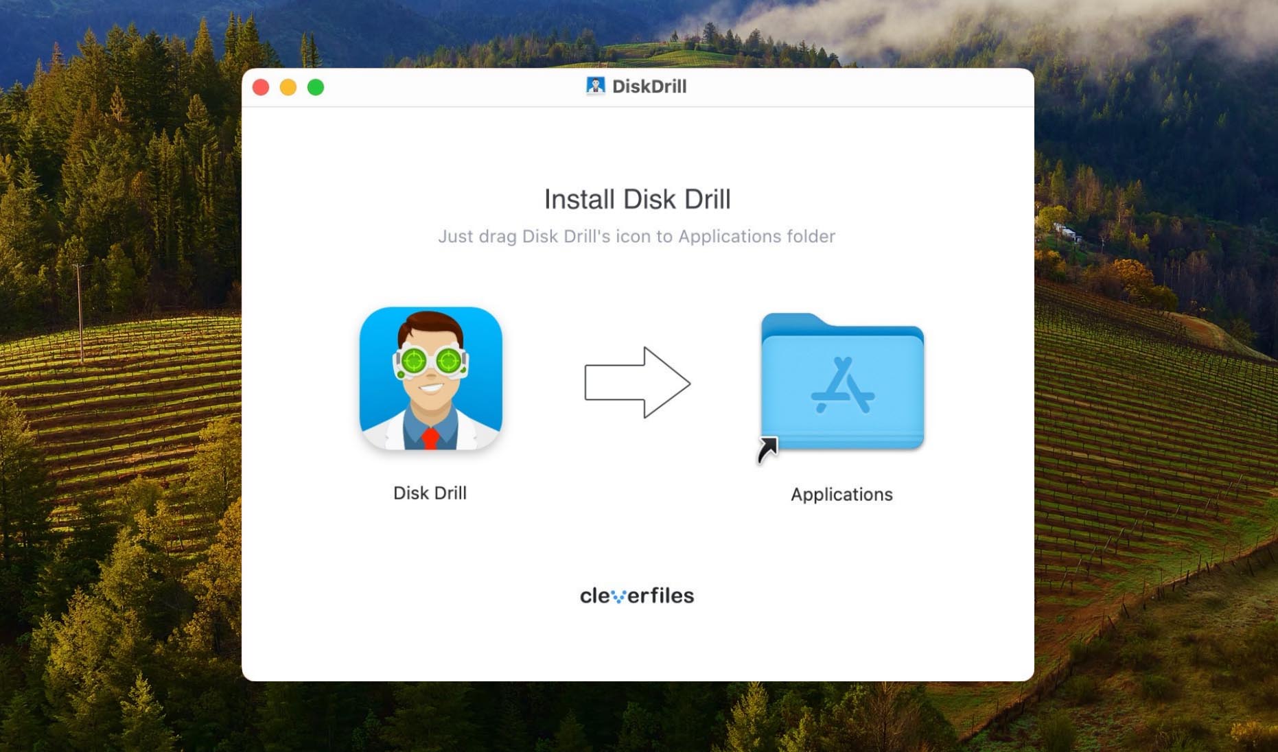 Disk Drill 5 for Mac Install