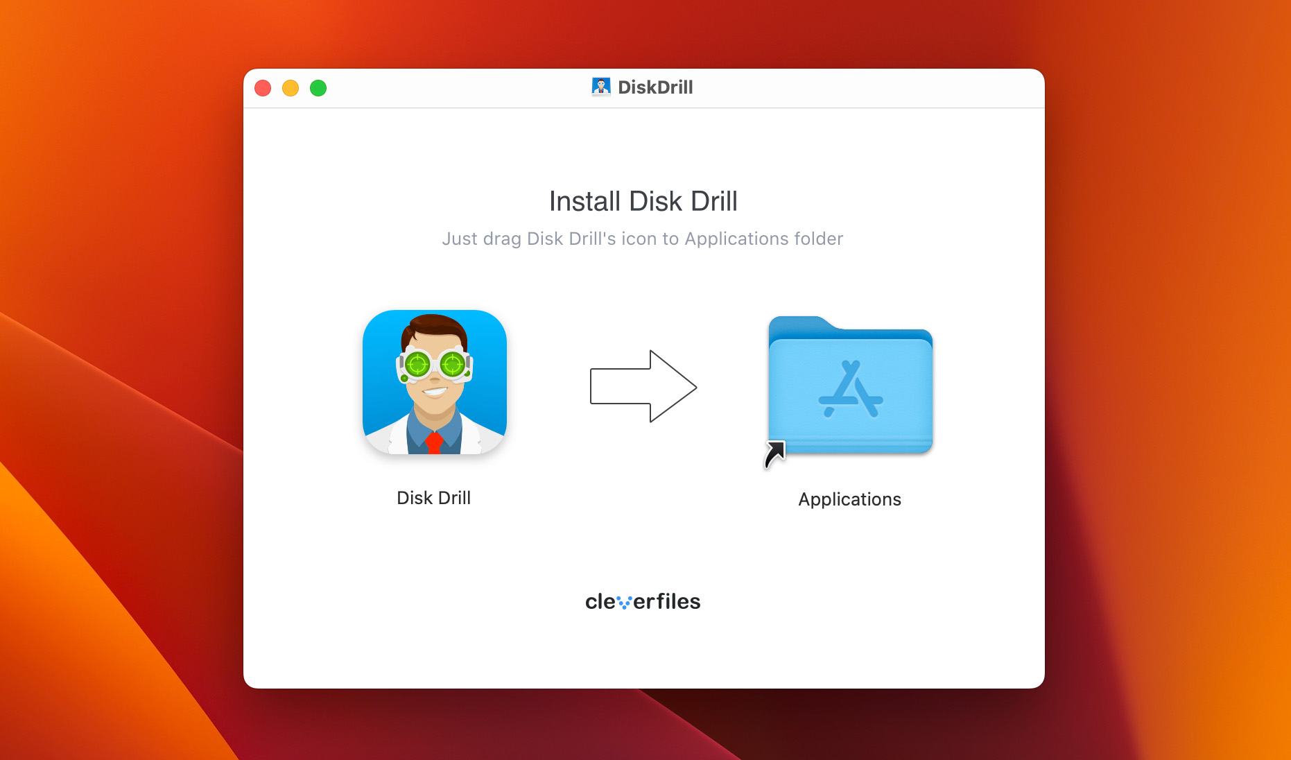 Disk Drill 5 for Mac Install