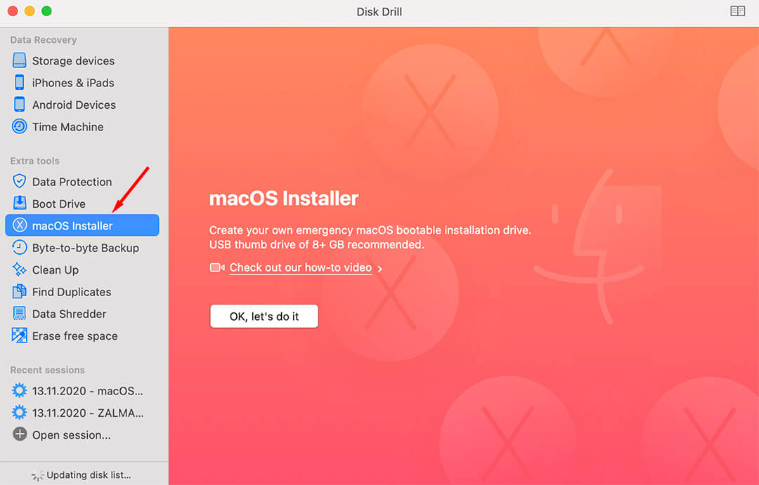 OS X / macOS installer