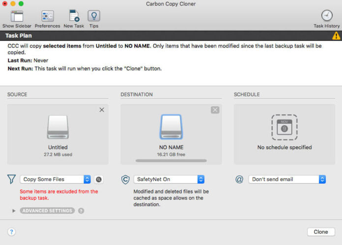 carbon copy cloner mac software