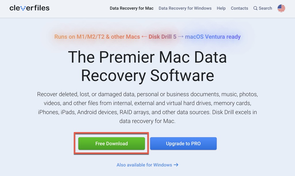disk drill 5 for Mac download