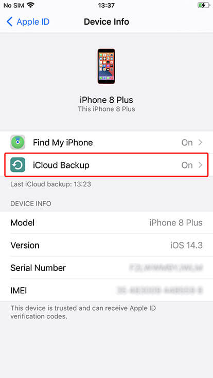 iphone icloud backup