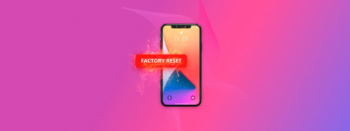 Recover iphone data after factory reset