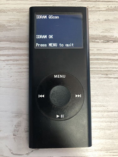 scan ipod classic internal storage step 2