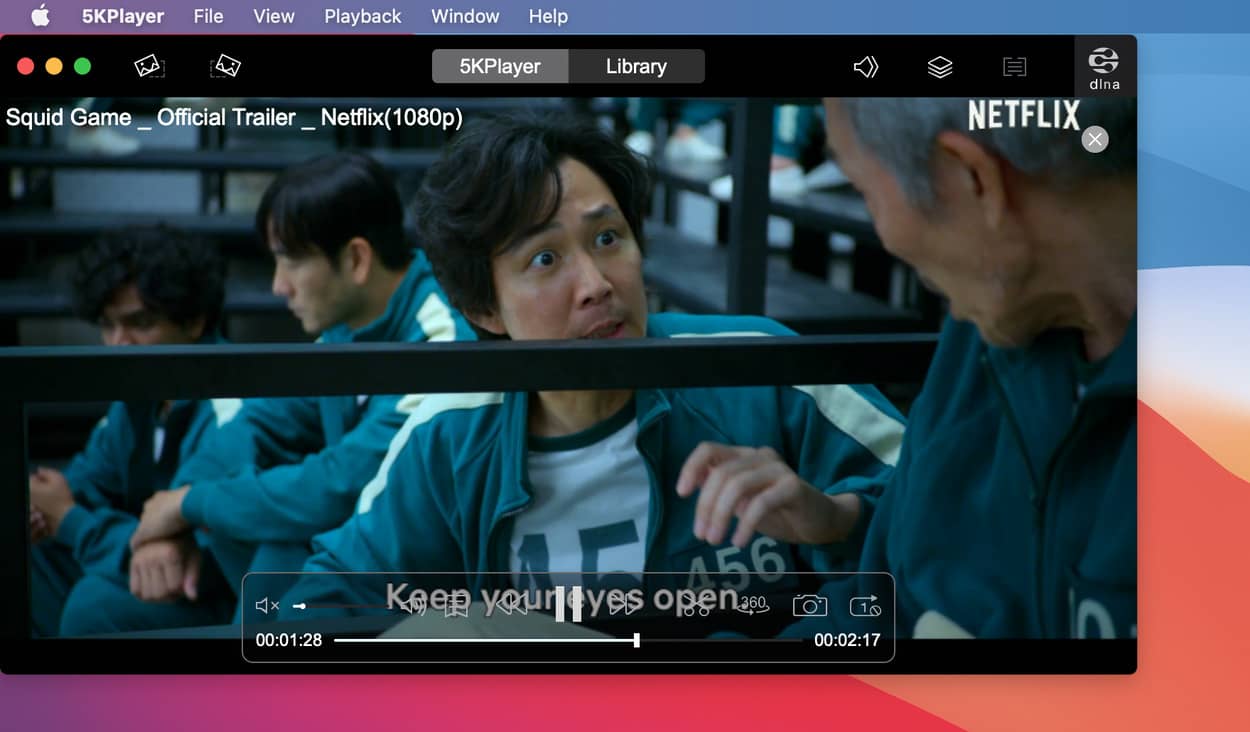 5kplayer - best movie player for mac