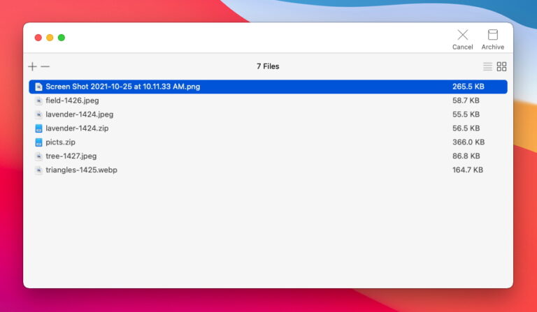 best file archiver for mac