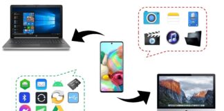 Transfer files from Android