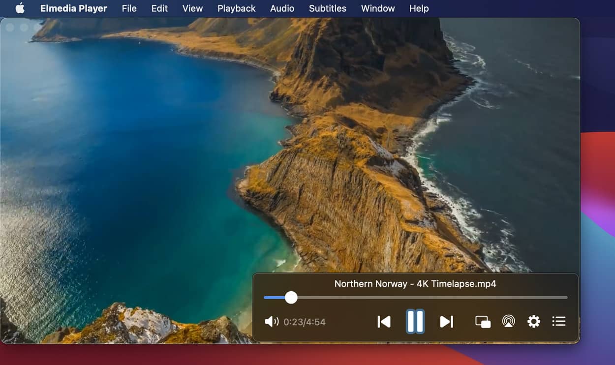 How to play AVI files on Mac using Elmedia Player.