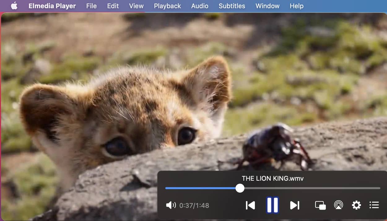 how to play a wmv on mac