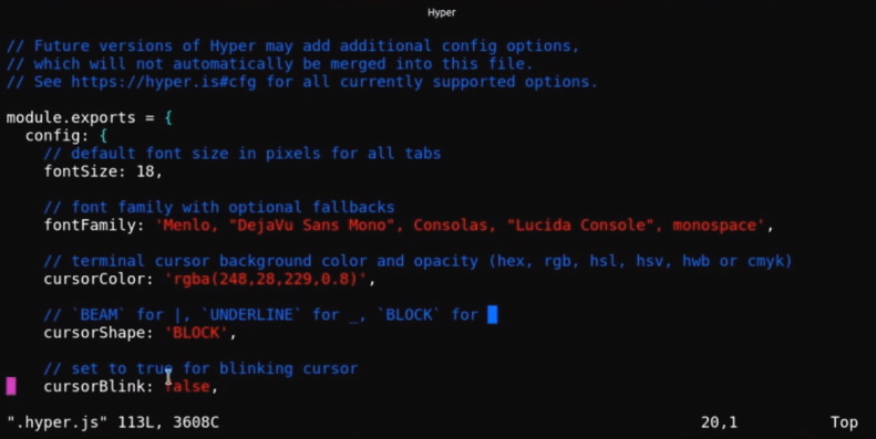 Hyper - Terminal emulator