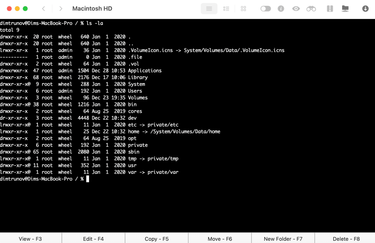 Commander One - Terminal emulator for Mac